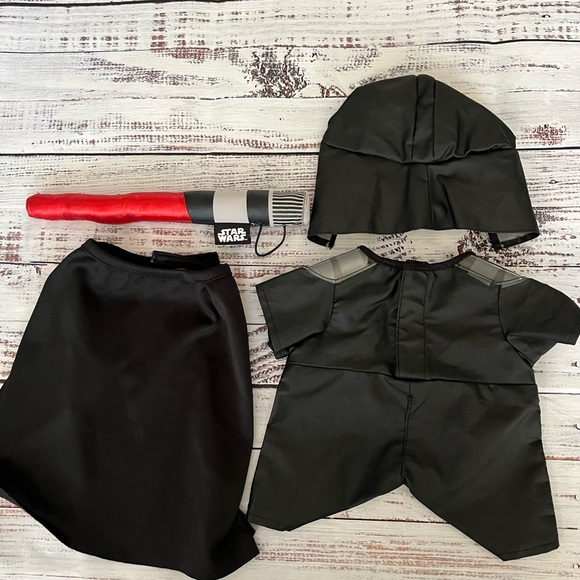 2012 Build A Bear Star Wars Darth Vader outfit - Picture 2 of 2
